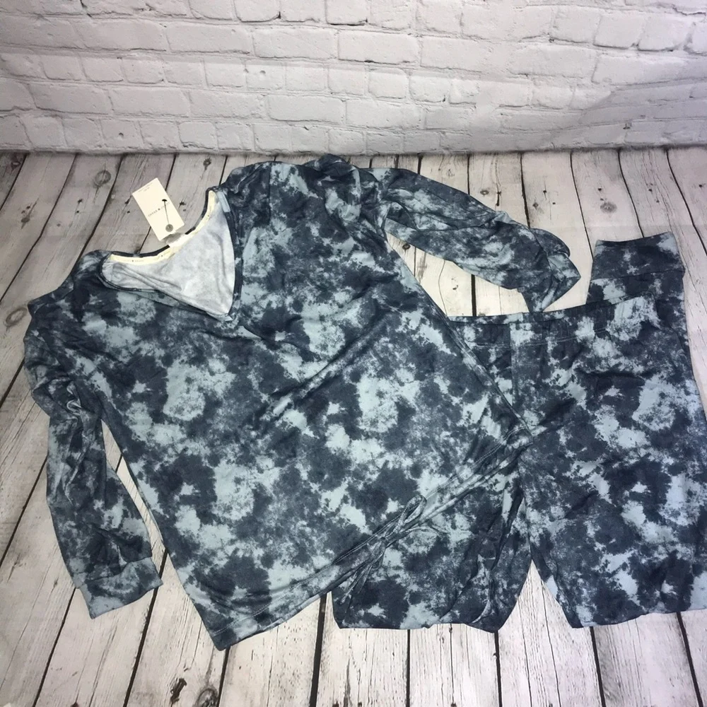 Lucky Brand Tie Dye Jogger Set